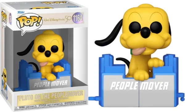 Funko pop disney walt disney aniversario 50th people mover pluto 59509