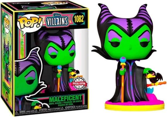 Funko pop disney villanos malefica edicion especial brillante 60396