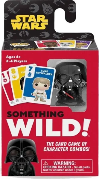Juego de mesa funko something wild! star wars darth vader pegi 6 60498