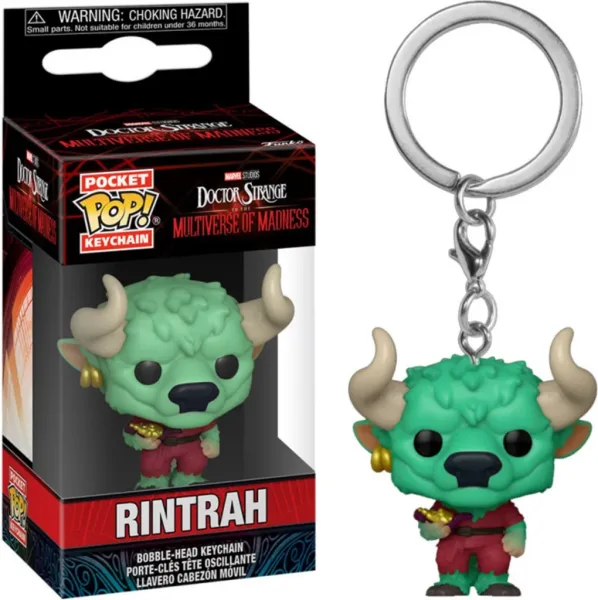 Funko pop keychain llavero doctor strange multiverso de la locura rintrah