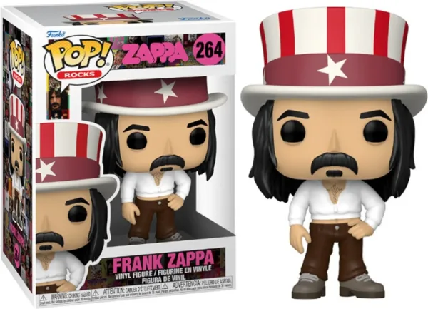 Funko pop estrellas del rock frank zappa 61439