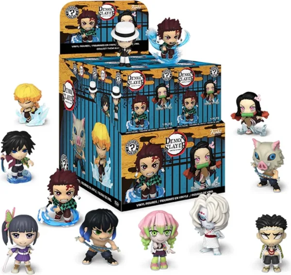 Mistery mini funko demon slayer 1 unidad aleatoria 62094