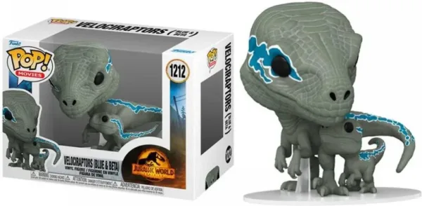 Funko pop cine jurassic park jurassic velociraptor blue & beta 62223