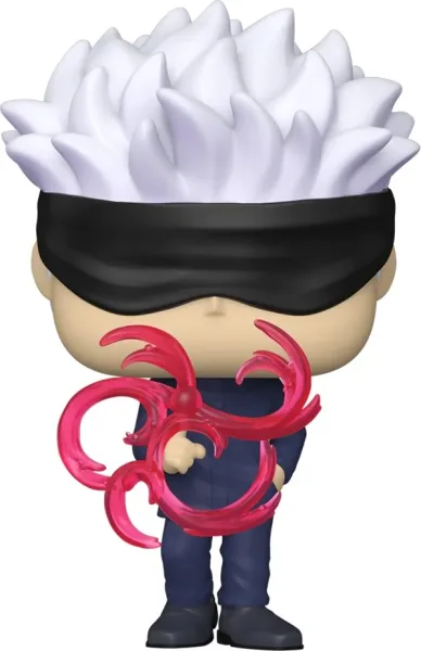 Funko pop jujutsu kaisen gojo resplandor rojo 62337