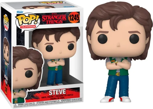 Funko pop series tv stranger things s4 steve 62398