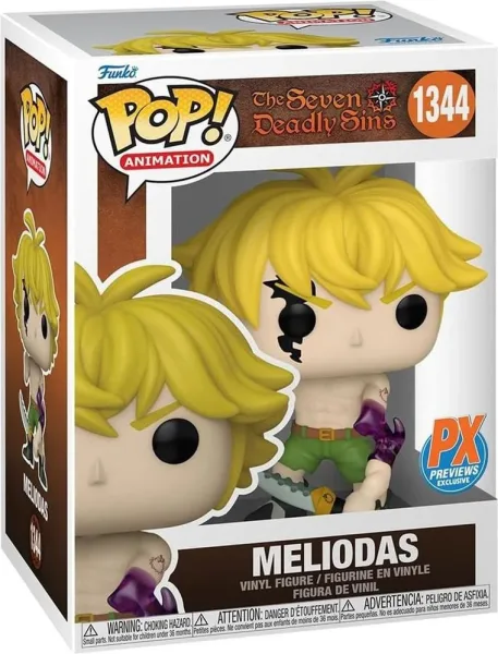 Funko pop animacion the seven deadly sins meliodas modo demonio