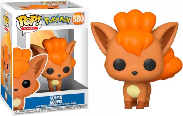 Funko pop pokemon vulpix 63256