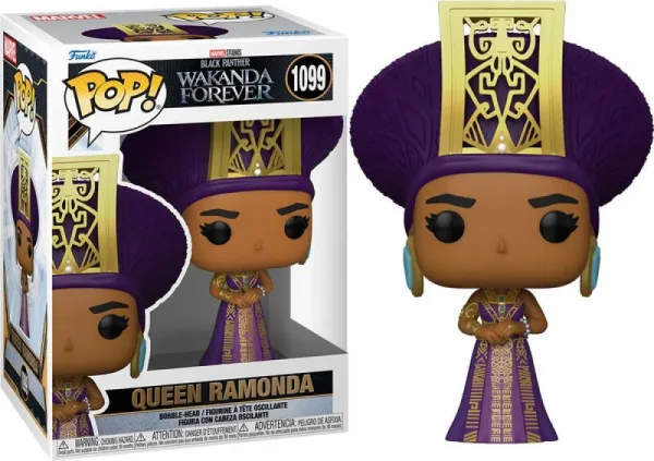 Funko pop marvel black panther wakanda forever queen ramonda 63945