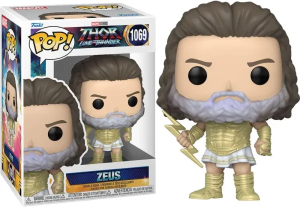 Funko pop marvel thor love & thunder zeus 65011