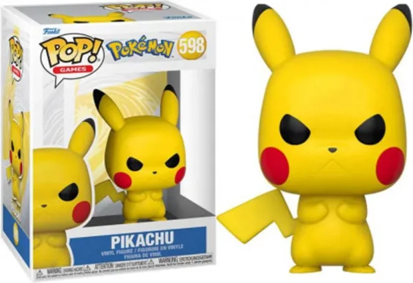 Funko pop pokemon pikachu gruñon 65043