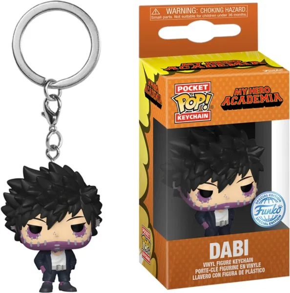 Funko pop keychain llavero my hero academia dabi (hideout) 68893