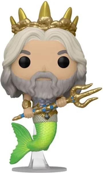 Funko pop disney la sirenita rey poseidon king triton 70735