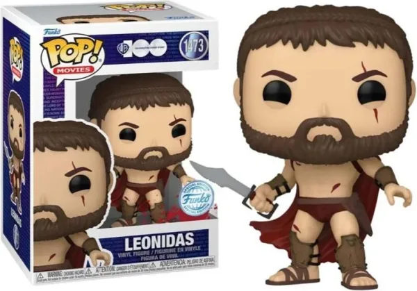 Funko pop cine warner bross 100 aniversario 300 leonidas batalla 1473 exclusivo