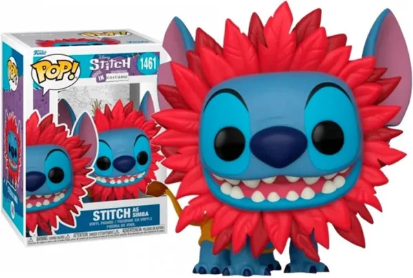 Funko pop disney stitch disfraz el rey leon simba 75164
