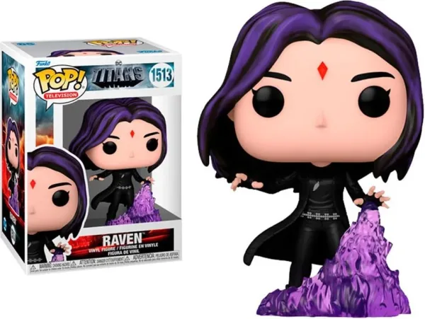 Funko pop DC comics series tv titans s1 raven 75878
