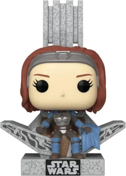 Funko pop deluxe mandalorian bo katan en el trono 76545