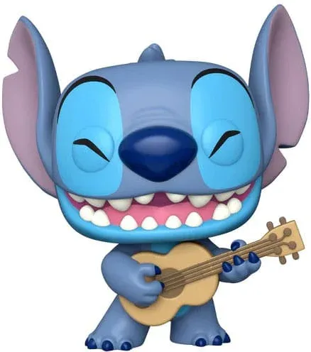 Funko pop jumbo stitch w -  ukelele