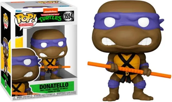 Funko pop tortugas ninja mutantes donatello 78049