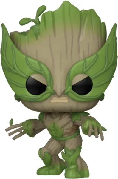 Funko pop marvel: we are groot groot como lobezno 79519