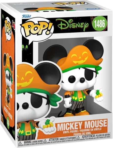 Funko pop disney mickey mouse halloween pirata