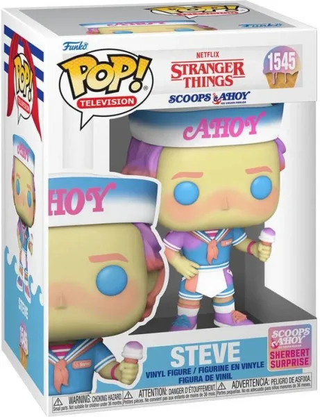 Funko pop tv: stranger things steve scoops ahoy