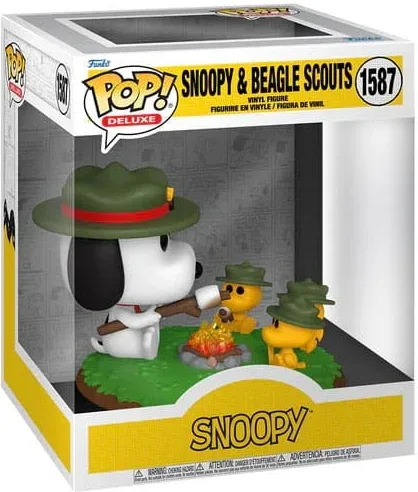 Funko pop snoopy & beagle scouts (camping)