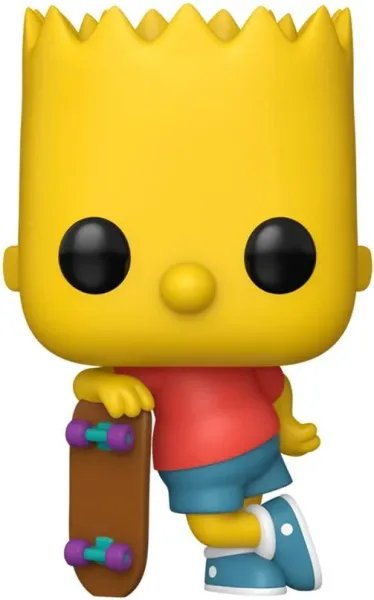 Funko pop animacion the simpsons bart con skateboard 80071