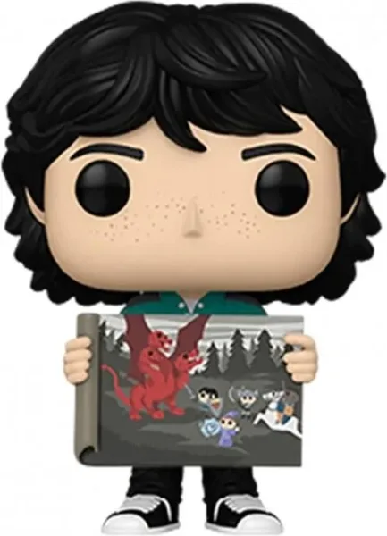 Funko pop stranger things s4 mike con dibujo de will 80137