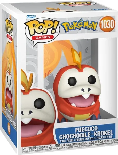 Funko pop pokemon fuecoco