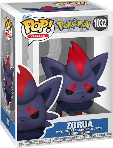 Funko pop pokemon zorua