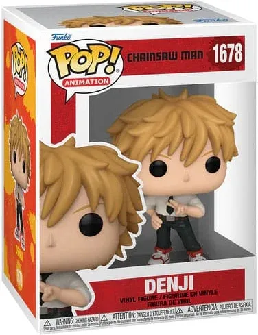 Funko pop animación chainsaw man denji
