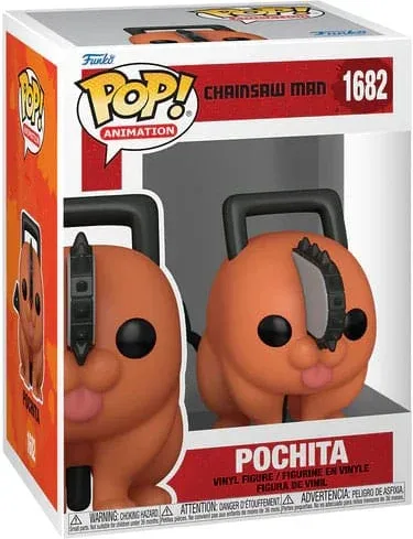 Funko pop animación chainsaw man pochita