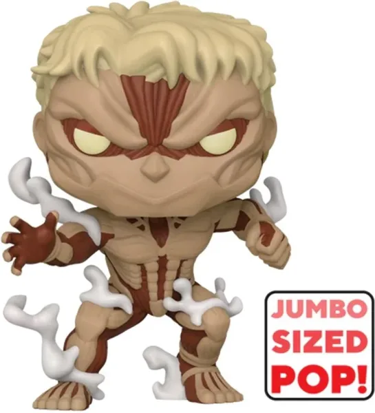 Funko pop! jumbo ataque a los titanes titan acorazado