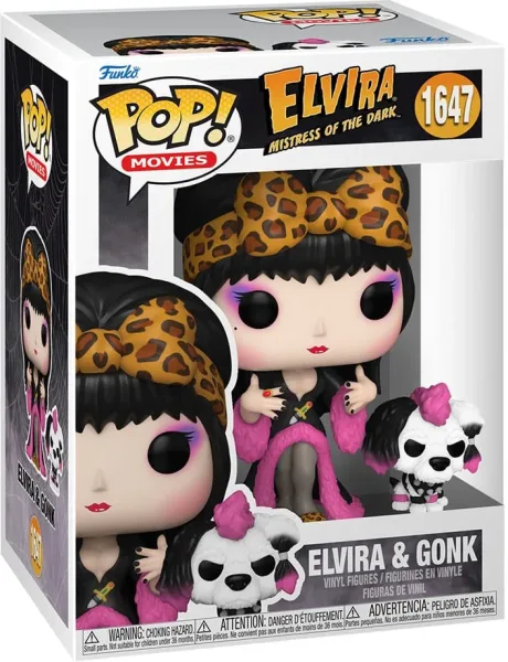 Funko pop elvira mistress of the dark elvira & gonk