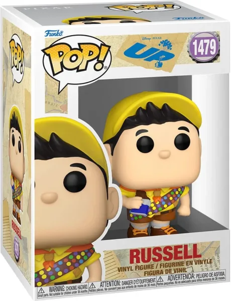 Funko pop disney pixar up rusell