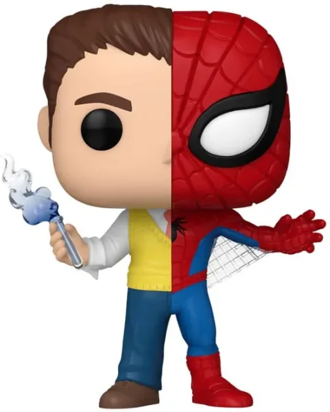Funko pop marvel split peter parker - spider - man