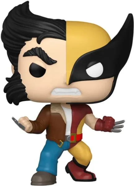 Funko pop marvel split logan - wolverine