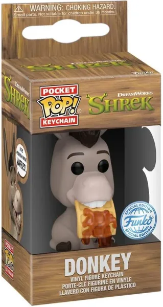 Funko pop keychain shrek asno