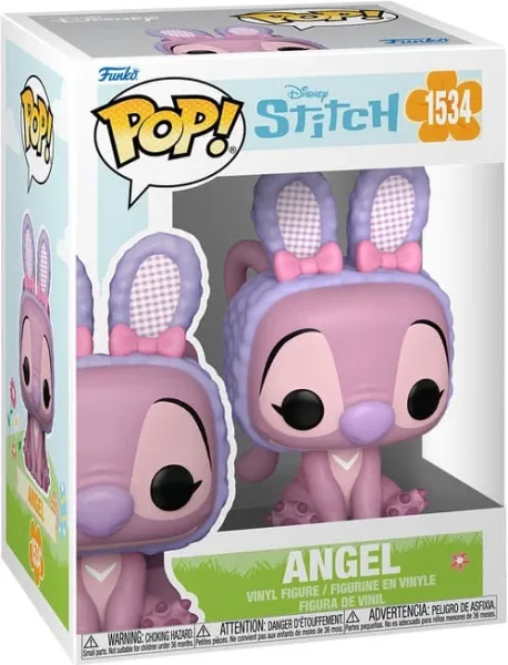 Funko pop disney stitch easter angel