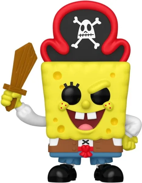 Funko pop! nickelodeon bob esponja pirata