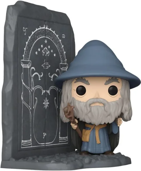 Funko pop deluxe el señor de los anillos gandalf doors of durin