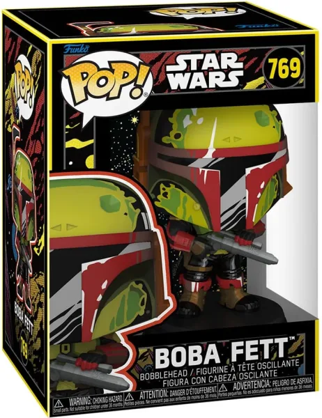 Funko pop star wars boba fett retro