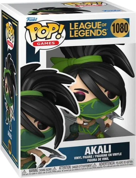 Funko pop league of legends akali