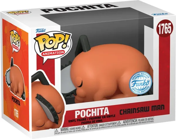 Funko pop movies chainsaw man pochita