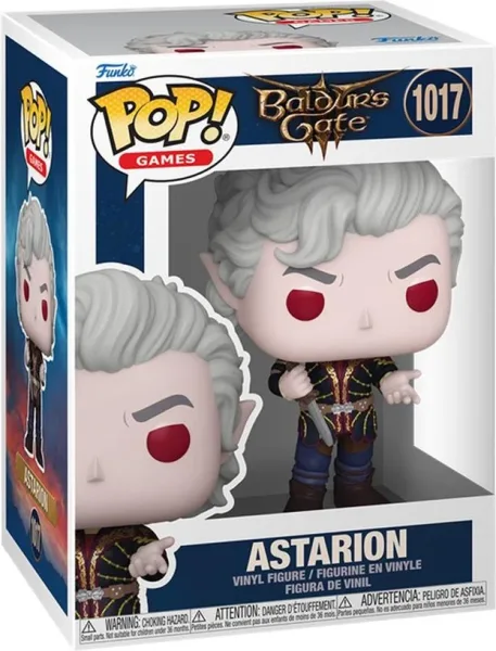 Funko pop games baldur's gate 3 astarion unidad chase aleatoria