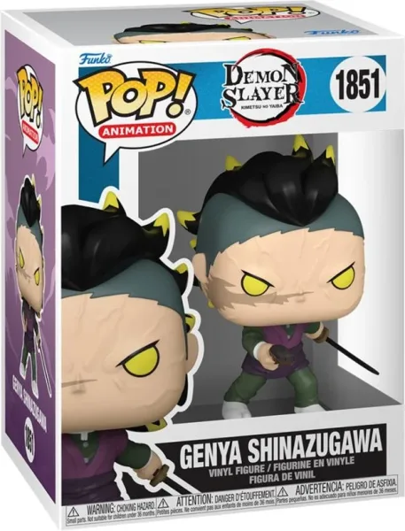 Funko pop demon slayer genya shinazugawa (demon form)