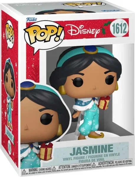 Funko pop disney princess holiday jasmine