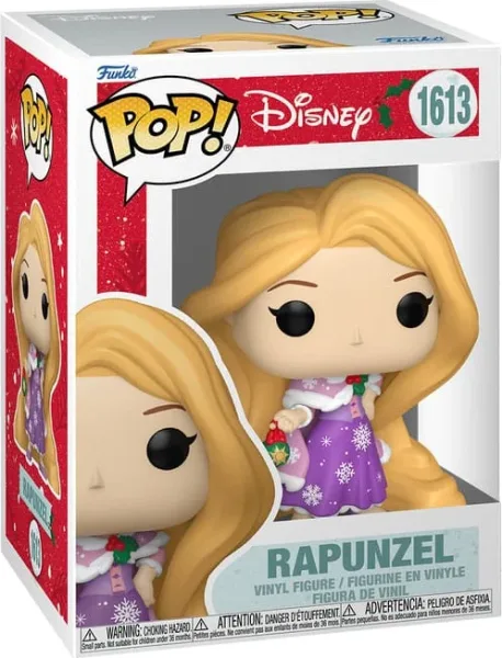 Funko pop disney princess holiday rapunzel