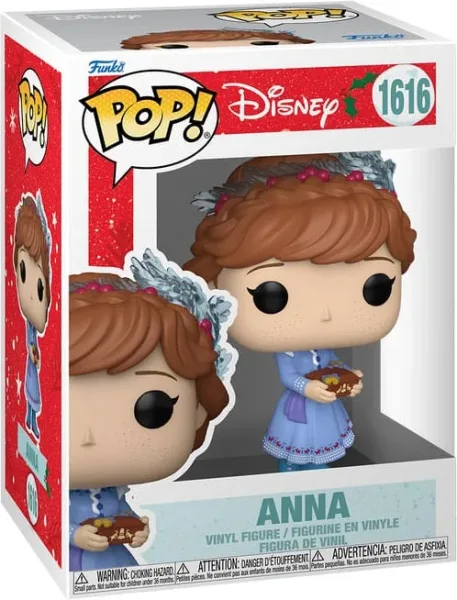 Funko pop disney princess holiday anna