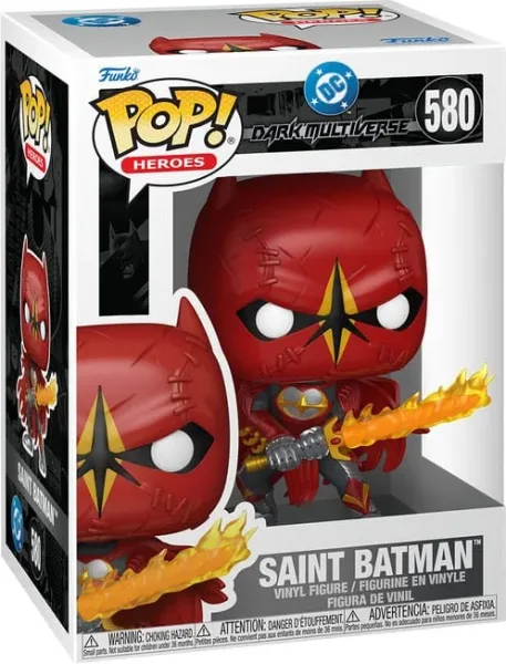 Funko pop DC dark multiverse saint batman